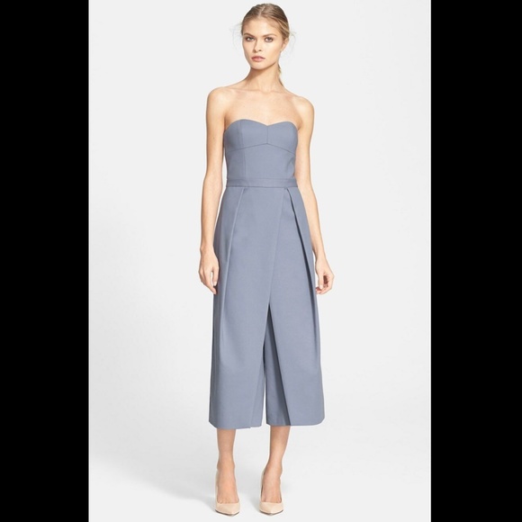 NEW $695 Tibi [SZ 0 ] Sweetheart Agathe Corset Jumpsuit in Black‎ #M398 - Picture 8 of 12